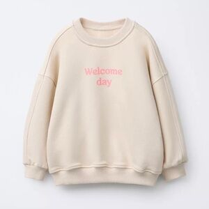 ZARA Kids Girl Boy Toddler Sweatshirt Sweater Pullover Sz 5T UNISEX NWT